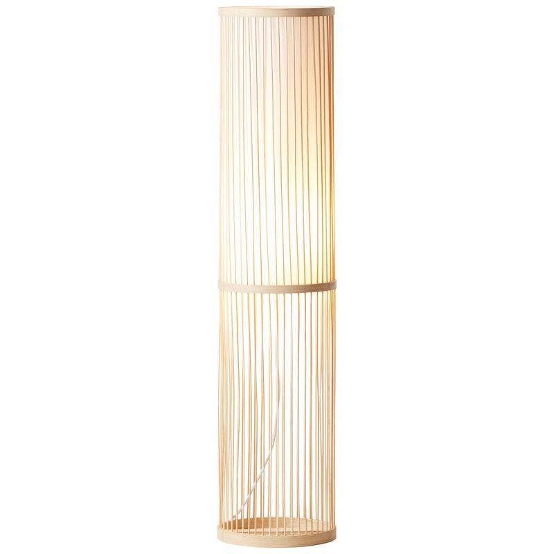 Drvena podna lampa, Kayra, s prekidačem