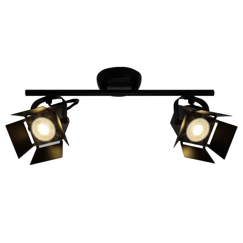 Industrijski stropni reflektor crni, Jowenna, 5 W, LED 3000 K Industrijski stropni reflektor crni, Jowenna, 5 W, LED 3000 K