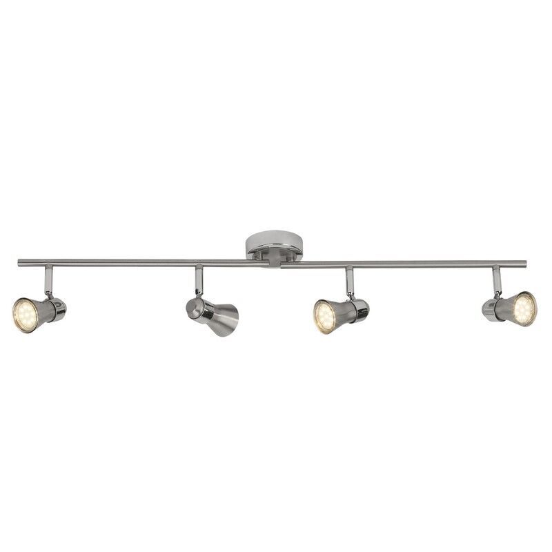 Metalni stropni reflektor krom, Roel, 7 W, LED 3000 K Metalni stropni reflektor krom, Roel, 7 W, LED 3000 K