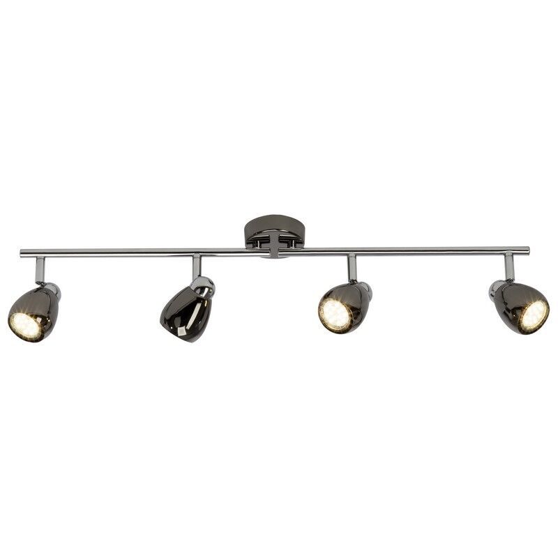 Metalna stropna rasvjeta crna, Khadra, 3 W, LED 3000 K