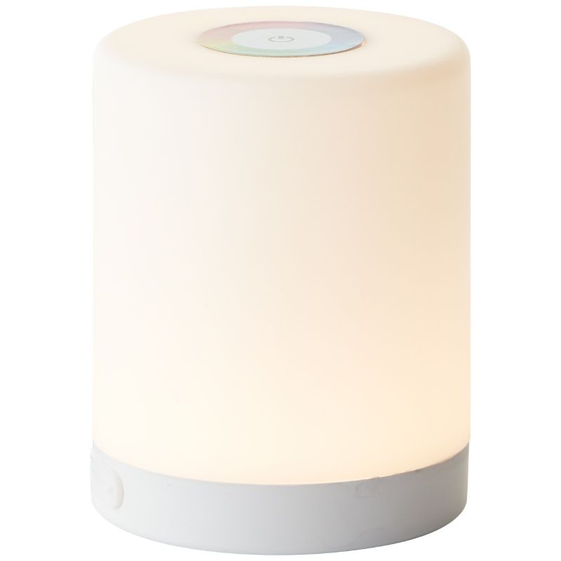 Moderna vanjska stolna lampa bijela, Maezon, 1 W, LED RGBW, IP44, s dodirnim prigušivačem