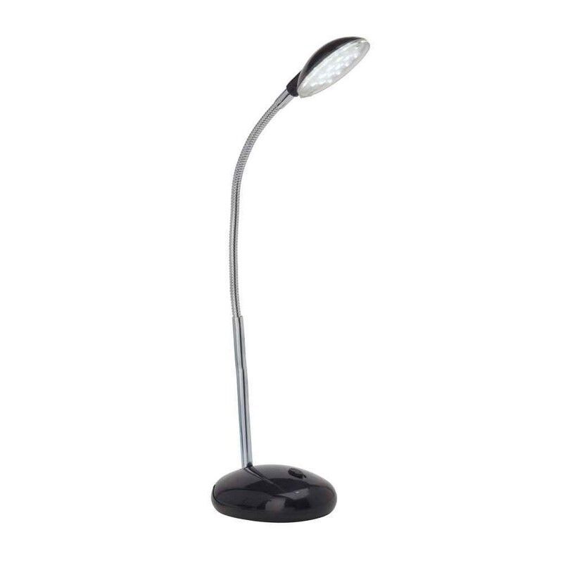 Plastična lampica crna, Marenthe, 2 W, LED 6000 K, s prekidačem