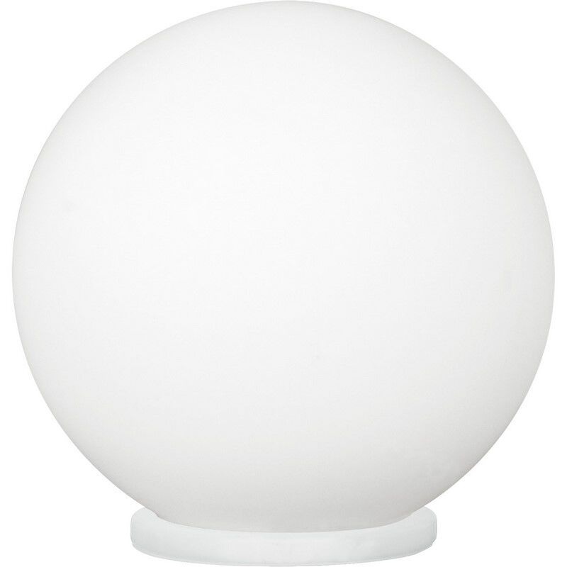Staklena stolna lampa srebrna, Dave, s prekidačem Staklena stolna lampa srebrna, Dave, s prekidačem