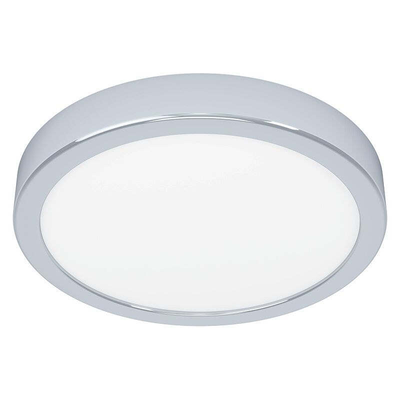 Plastična stropna svjetiljka za kupaonicu krom, Geraldo, 17 W, LED 3000 K, IP44