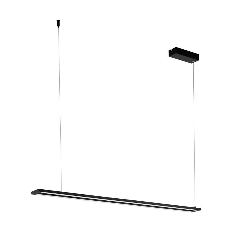 Aluminijska moderna visilica crna, Guilliano, 27 W, LED 3000 K