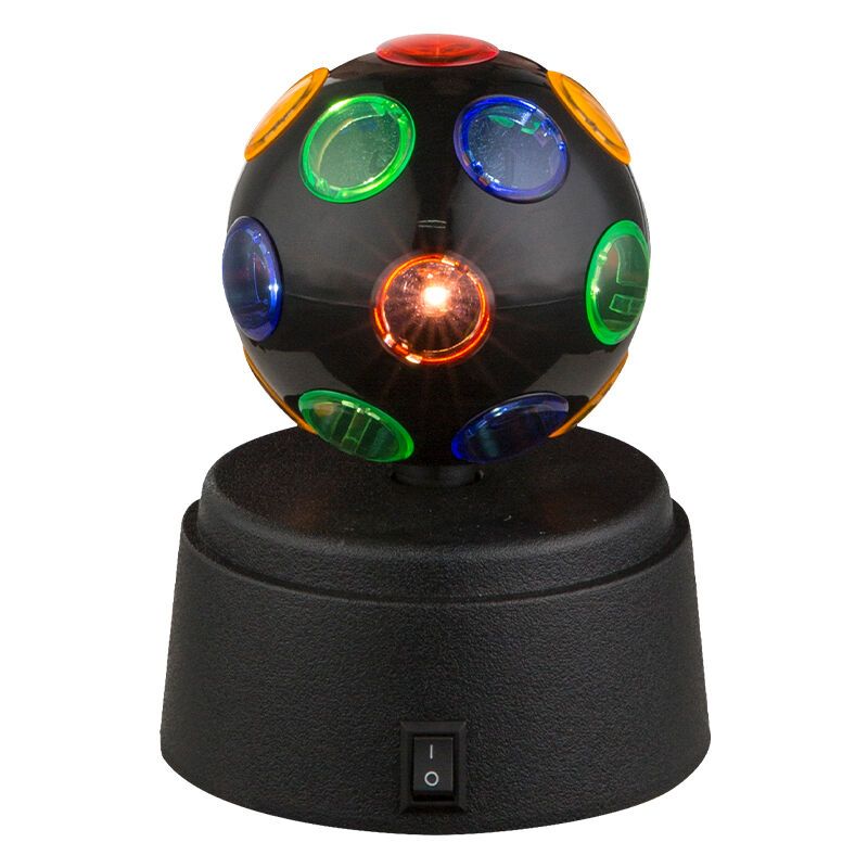 Višebojna disko rasvjeta od plastike, Laurin, 0,6W, RGB LED, s prekidačem