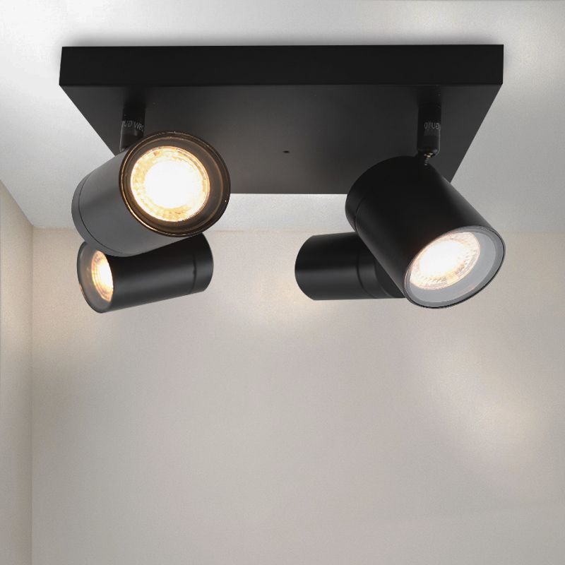 Moderni stropni reflektor crni, Ciara, IP44 Moderni stropni reflektor crni, Ciara, IP44