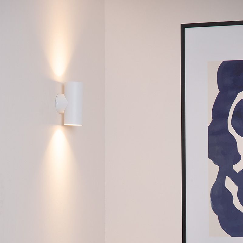 Bijela dvosmjerna zidna lampa moderna, Bondi