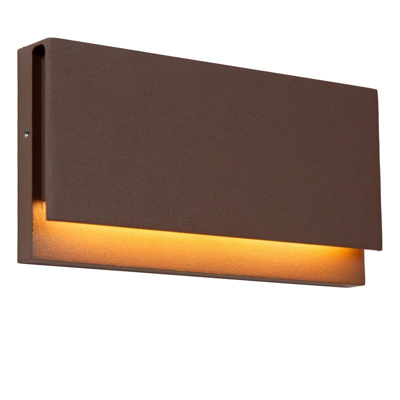 Hrđavo Crvena vanjska rasvjeta moderna, Lomar, 10 W, LED 2700 K, IP54 Hrđavo Crvena vanjska rasvjeta moderna, Lomar, 10 W, LED 2700 K, IP54