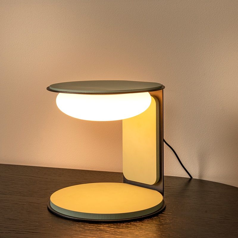 Zelena stolna lampa moderna, Alinda, 9 W, LED 3000 K, s prekidačem Zelena stolna lampa moderna, Alinda, 9 W, LED 3000 K, s prekidačem