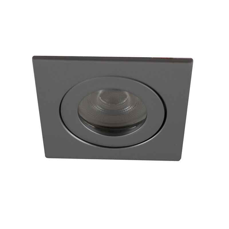 Aluminijska ugradbena lampa za kupaonicu srebrna, Dorx, IP44