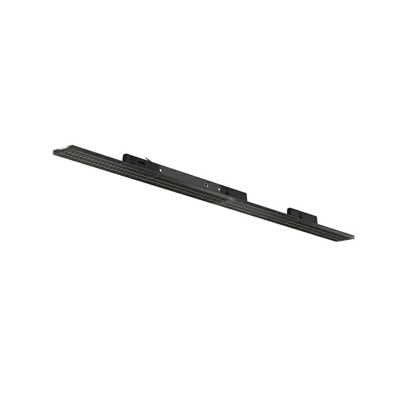 Crna trofazna svjetiljka za šine Tora, 27W/32W/37W/42W, bijeli prekidač, 120 cm, Pro Crna trofazna svjetiljka za šine Tora, 27W/32W/37W/42W, bijeli prekidač, 120 cm, Pro
