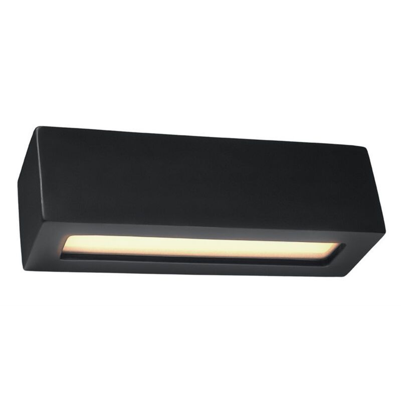 Staklena dvosmjerna zidna lampa crna, Emmaly Staklena dvosmjerna zidna lampa crna, Emmaly