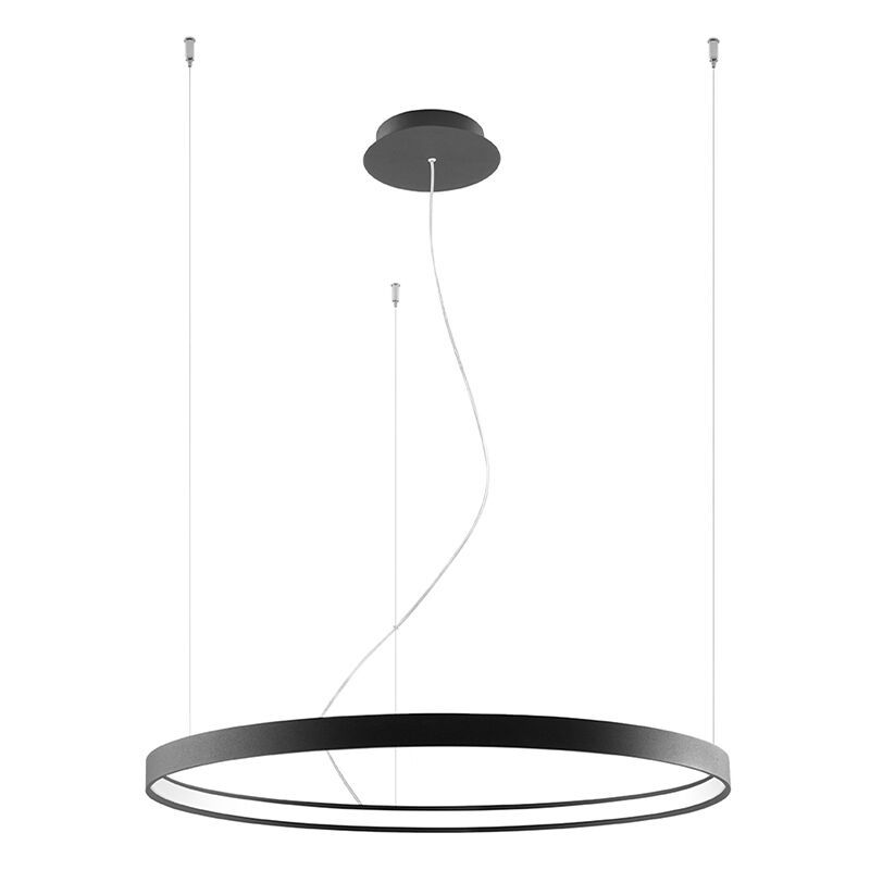Aluminijska visilica crna, Ringo, 50 W, LED 3000 K