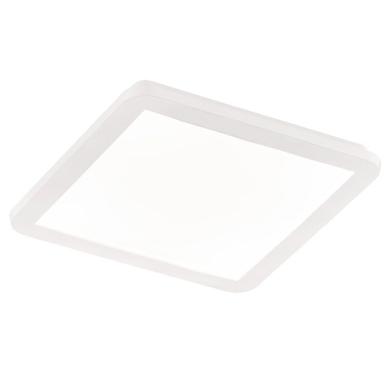 Bijela plafonjera moderna, Gistrup, 18 W, LED 3000 K, IP44, s 3-stupanjskim prigušivanjem