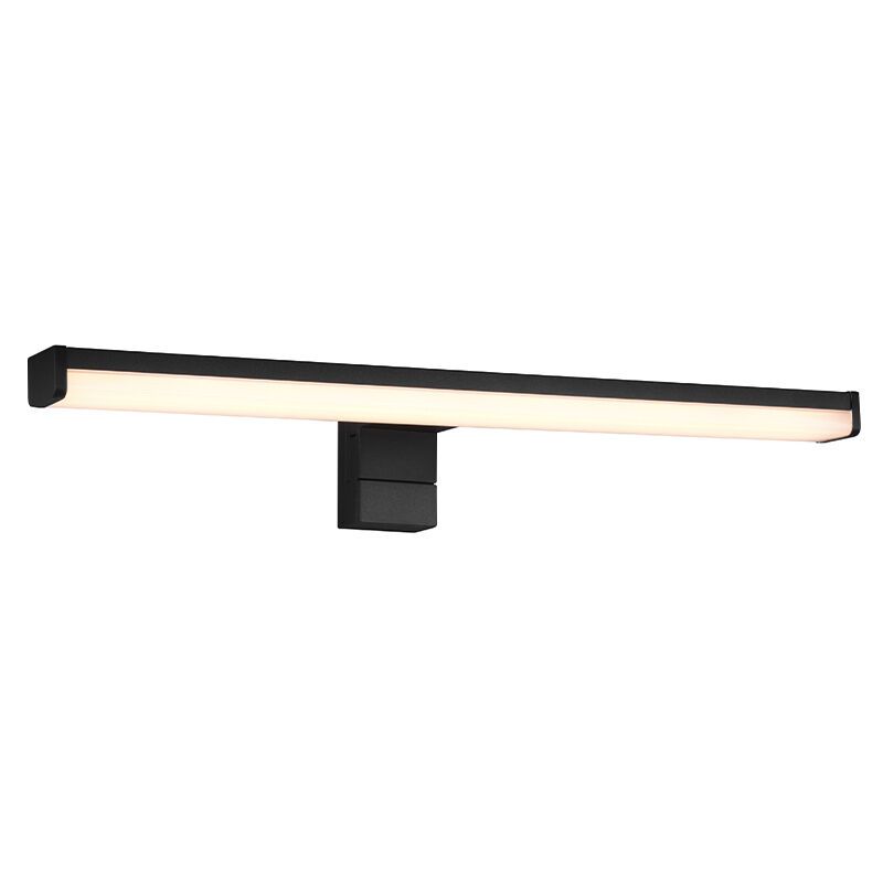 Crna zidna lampa za kupaonicu moderna, Celal, 7,5 W, LED 3000 K, IP44