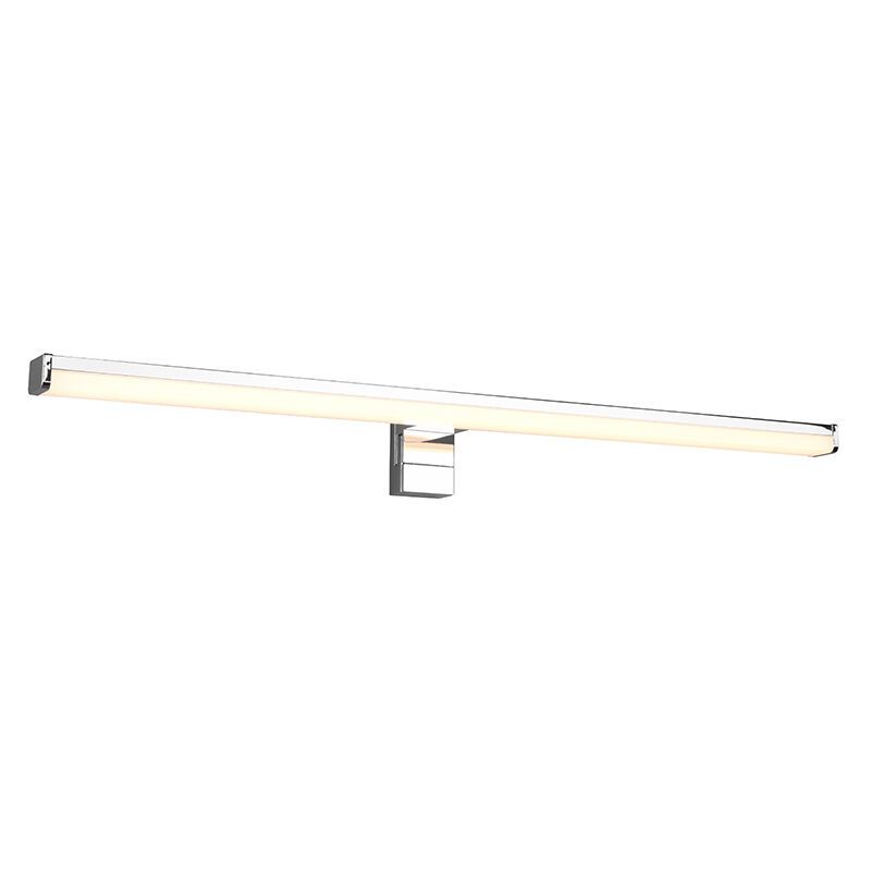 Krom zidna lampa moderna, Celal, 11,5 W, LED 3000 K, IP44 Krom zidna lampa moderna, Celal, 11,5 W, LED 3000 K, IP44