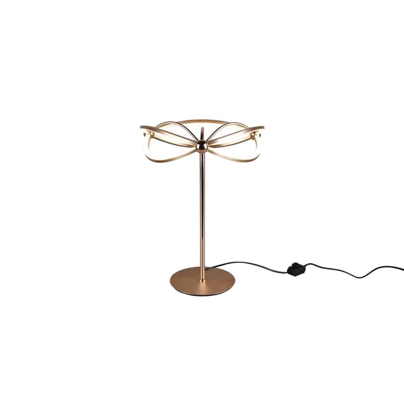 Mjeda stolna lampa moderna, Remy, 20 W, LED 3000 K, s prekidačem Mjeda stolna lampa moderna, Remy, 20 W, LED 3000 K, s prekidačem