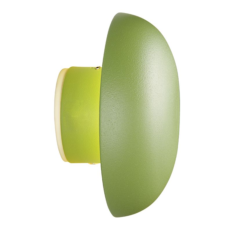 Zelena punjiva zidna lampa metalna, Khaoula, 1,5 W, LED 3000 K, s 3-stupanjskim prigušivanjem