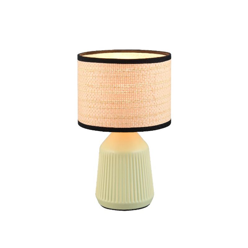 Keramička stolna lampa zelena, Shivam