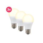 E27 LED žarulja, pakiranje od 3 komada, A60, 4,9 W, 2700 K