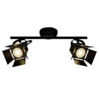Industrijski stropni reflektor crni, Jowenna, 5 W, LED 3000 K
