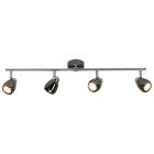 Metalna stropna rasvjeta crna, Khadra, 3 W, LED 3000 K