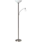 Moderna podna lampa za čitanje krom, Bernd, s prekidačem