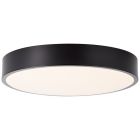 Moderna plafonjera crna, Asude, 12 W, LED 3000 K