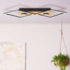 Moderna plafonjera crna, Virginia, 32 W, LED 3000 K