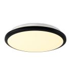 Moderna plafonjera crna, Joachim, 24 W, LED 3000 K