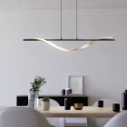 Plastična dizajnerska visilica mjeda, Cunera, 20 W, LED podesiv od tople do hladne bijele, s 3-stupanjskim prigušivanjem