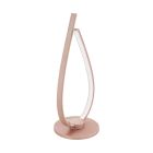 Aluminijska dizajnerska stolna lampa zlata, Josef, 14 W, LED 3000 K, s prekidačem