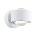 Aluminijska moderna vanjska rasvjeta bijela, Lyn, 2 W, LED 3000 K, IP44