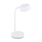 Plastična stolna lampa bijela, Annelin, 4 W, LED 3000 K, s prekidačem