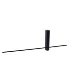 Crna zidna lampa moderna, Segin, 6 W, LED 2700 K