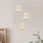 Zlata visilica dizajnerska, Cintra, 4,7 W, LED 2700 K