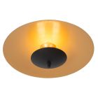 Zlata plafonjera vintage, Vulcan, 9 W, LED 3000 K