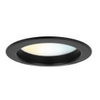 Crni downlight aluminijski, Otmar, 12 W, LED white switch, IP22