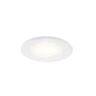 Bijela mini ugradbena lampa aluminijska, Philomena, 3,4 W, LED 3000 K, IP44