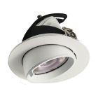 Bijeli downlight aluminijski, Anjuli, 20 W, LED white switch