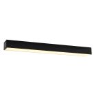 Aluminijska stropna rasvjeta crna, Mascha, 22 W, LED 3000 K