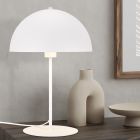 Bijela stolna lampa moderna, Fransisca, s prekidačem