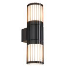 Antracit dvosmjerna zidna lampa moderna, Oumnia, IP54