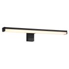 Crna zidna lampa za kupaonicu moderna, Celal, 7,5 W, LED 3000 K, IP44