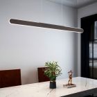 Crna visilica moderna, Dwayn, 28 W, LED podesiv od tople do hladne bijele