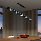 Crna visilica moderna, Awa, 3,5 W, LED podesiv od tople do hladne bijele