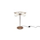 Mjeda stolna lampa moderna, Remy, 20 W, LED 3000 K, s prekidačem
