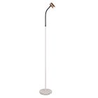 Smeđa podna lampa moderna, Suradj, s prekidačem