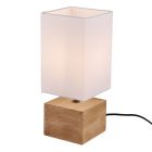 Smeđa stolna lampa moderna, Job, s prekidačem